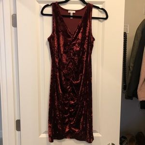 Leith velvet dress